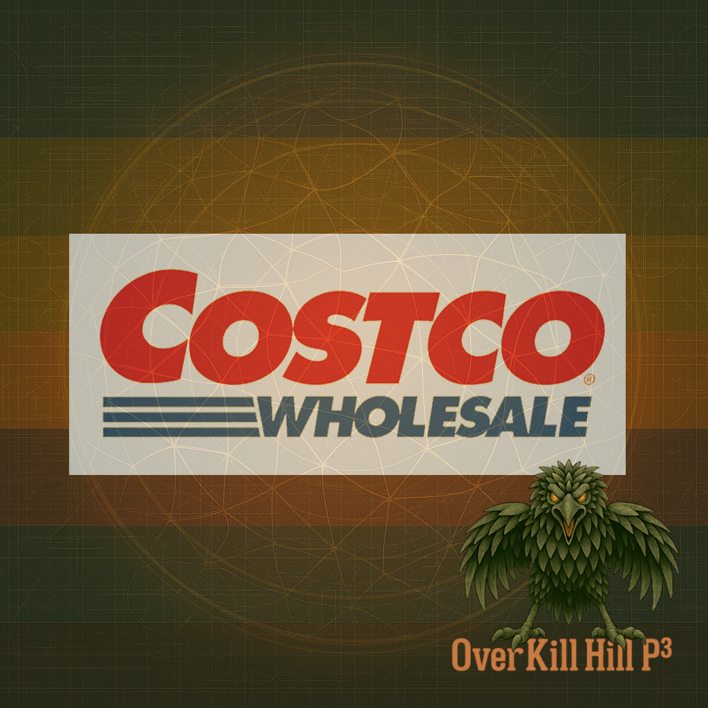 OverKill Hill P³ — GPT‑BRG05 Costco: Brandguard protection artwork