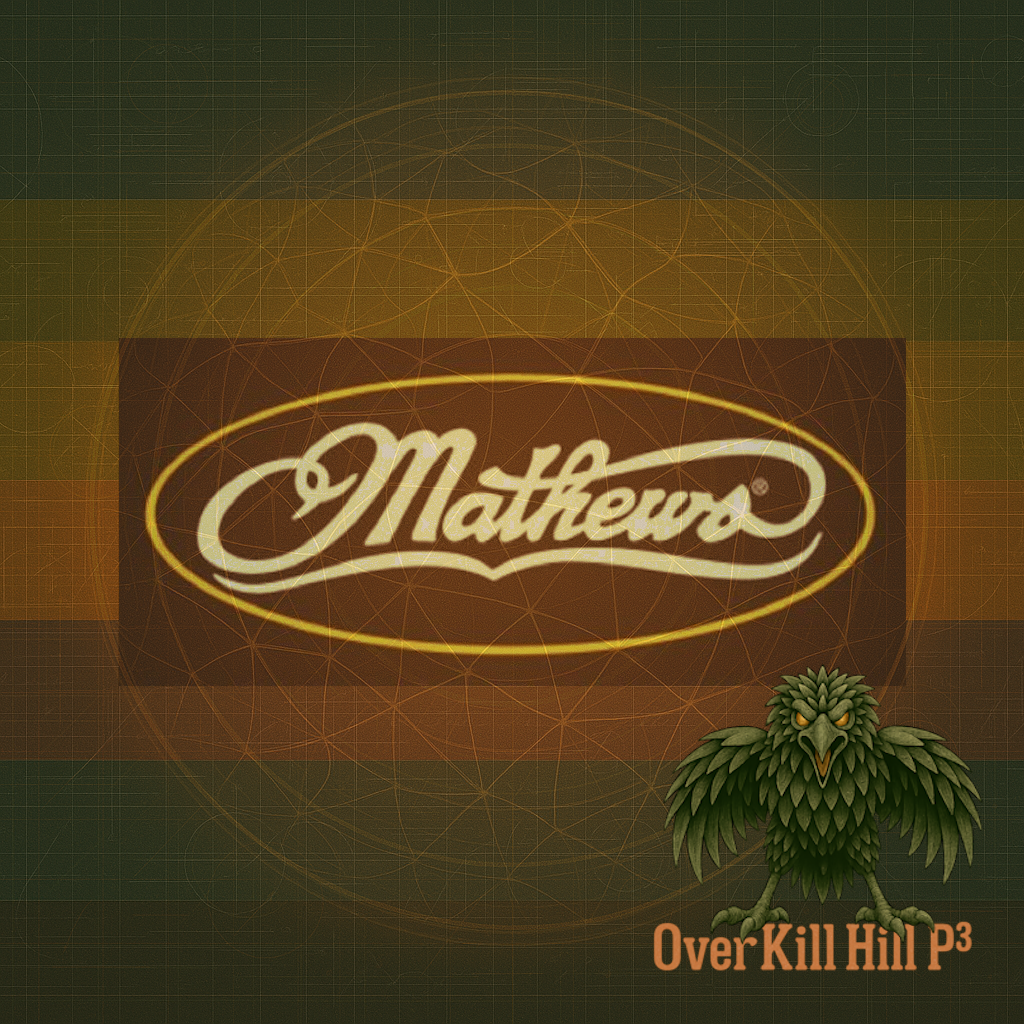 OverKill Hill P³ GPT‑BRG12: Mathews Archery: BrandGuard protection artwork